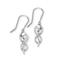 Thistle Sterling Silver Dangle Earrings