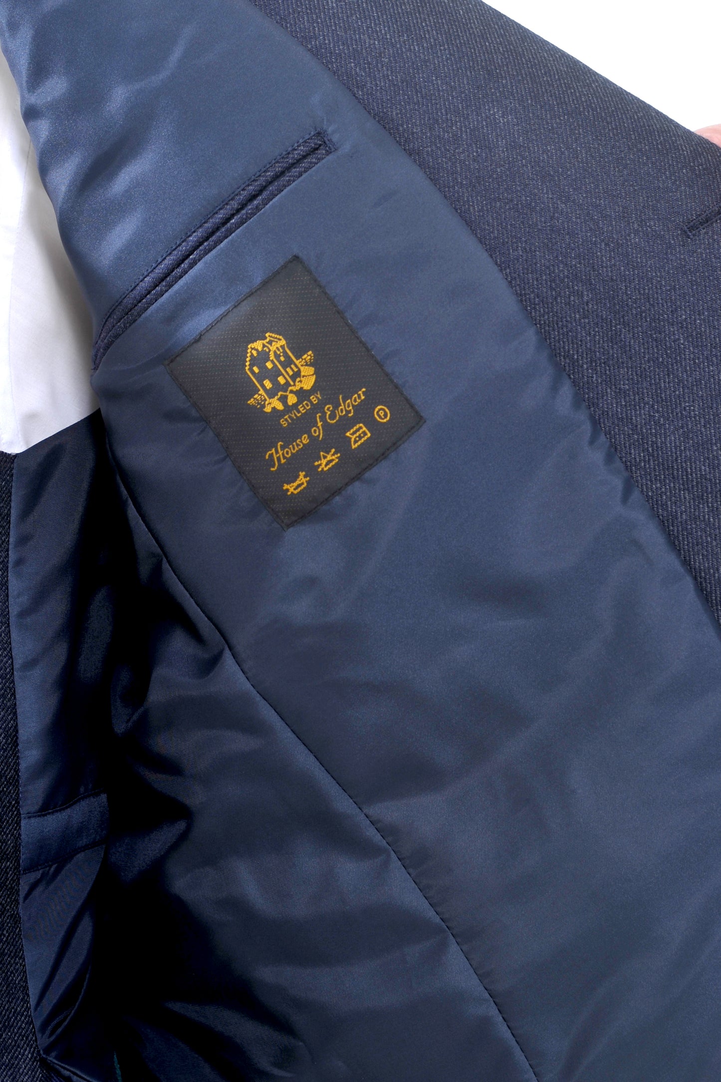 Crail Highland Jacket & Waistcoat in Midnight Blue Arrochar Tweed - Short
