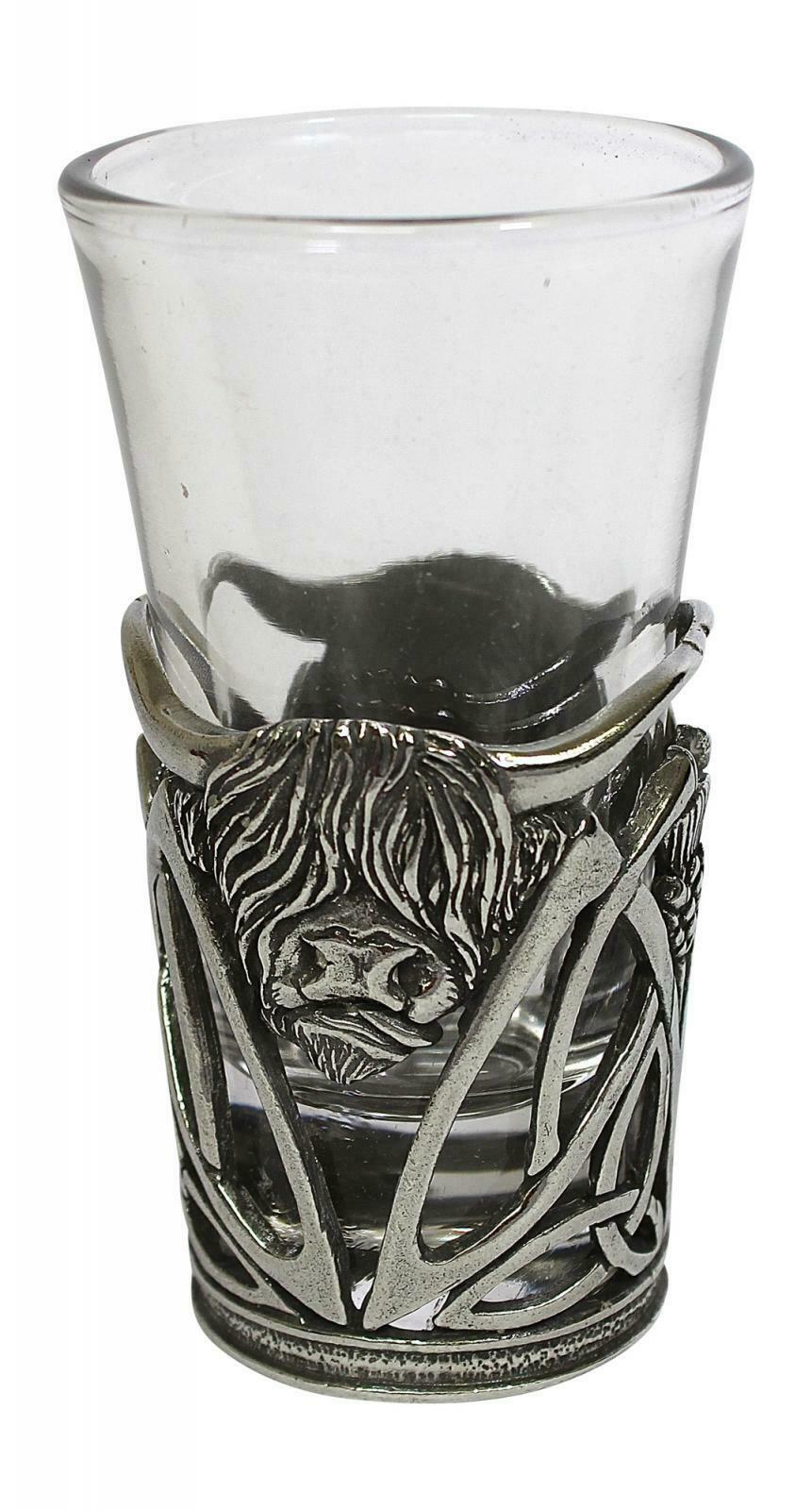 Highland Cow Shot Glass