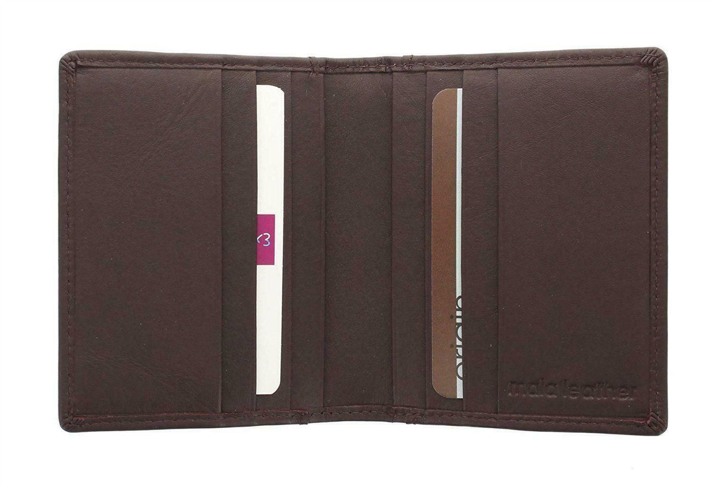 Origin Mens Credit Card Holder Wallet Mala Leather RFID Protection