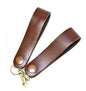 Plain Brown Leather Sporran Suspenders