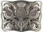 Antique Celtic Thistle Kilt  Buckle