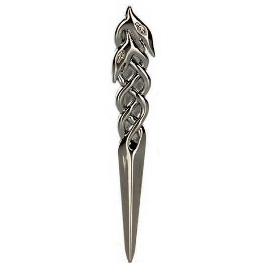 Celtic Serpent Kilt Pin - 2 finishes