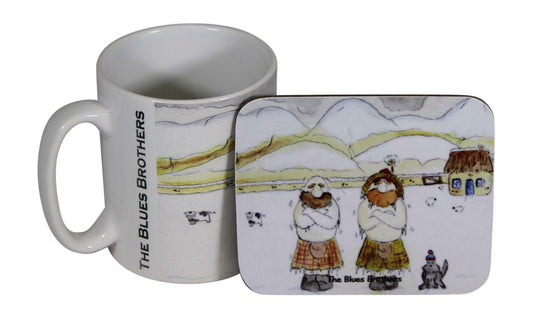 Scottish Movie Mug & Coaster - Blues Brothers