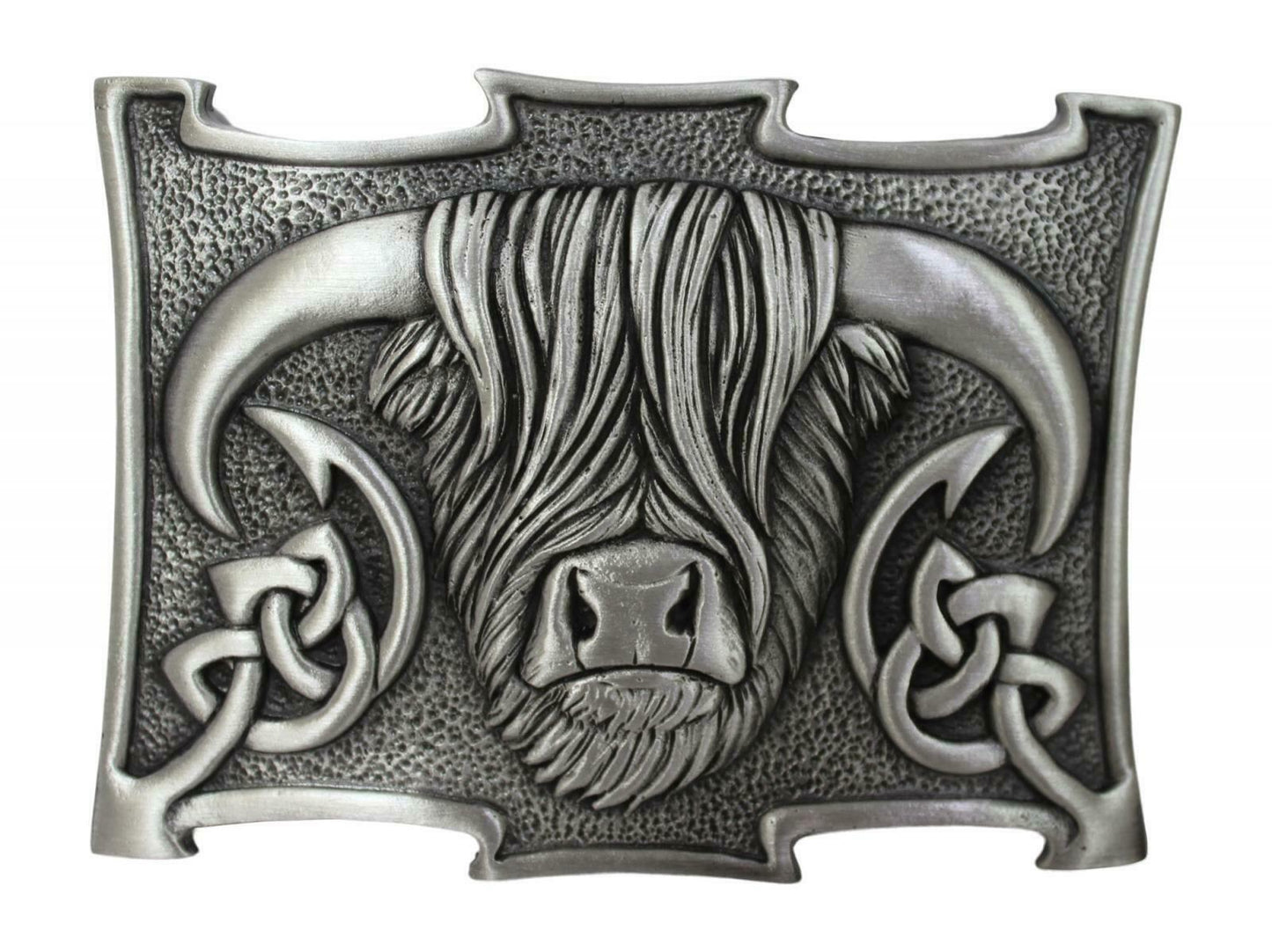 Highland Cow Kilt Buckle