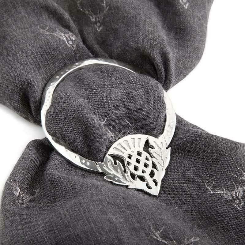 Thistle Scarf Ring