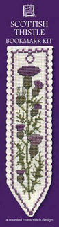 Thistle Bookmark Cross Stitch Kit