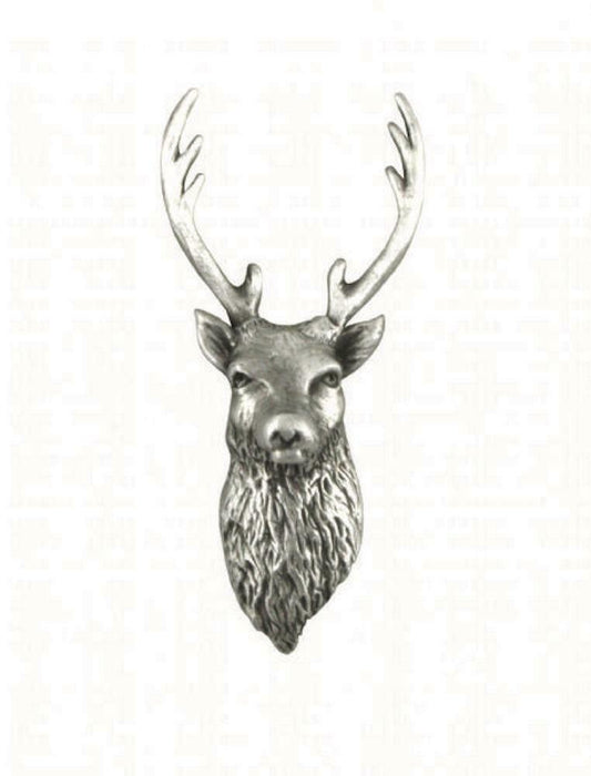 Highland Stag Lapel Pin Badge
