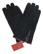 Black & Cherry Red Ladies Gloves