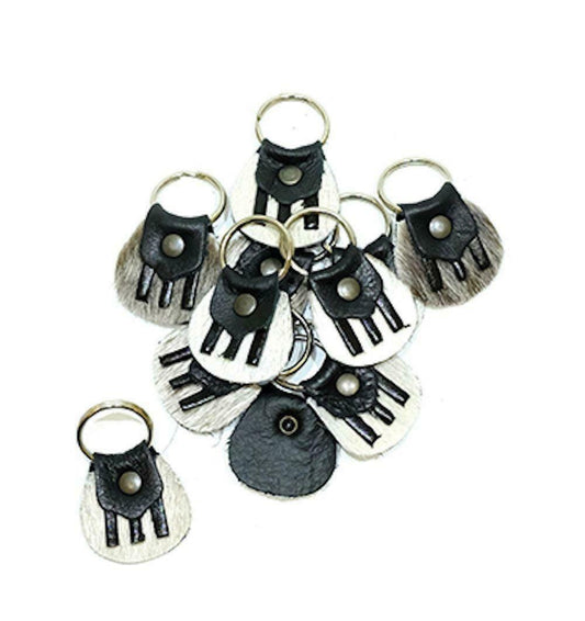 Set of 10 Personalised Mini Sporran Keyrings