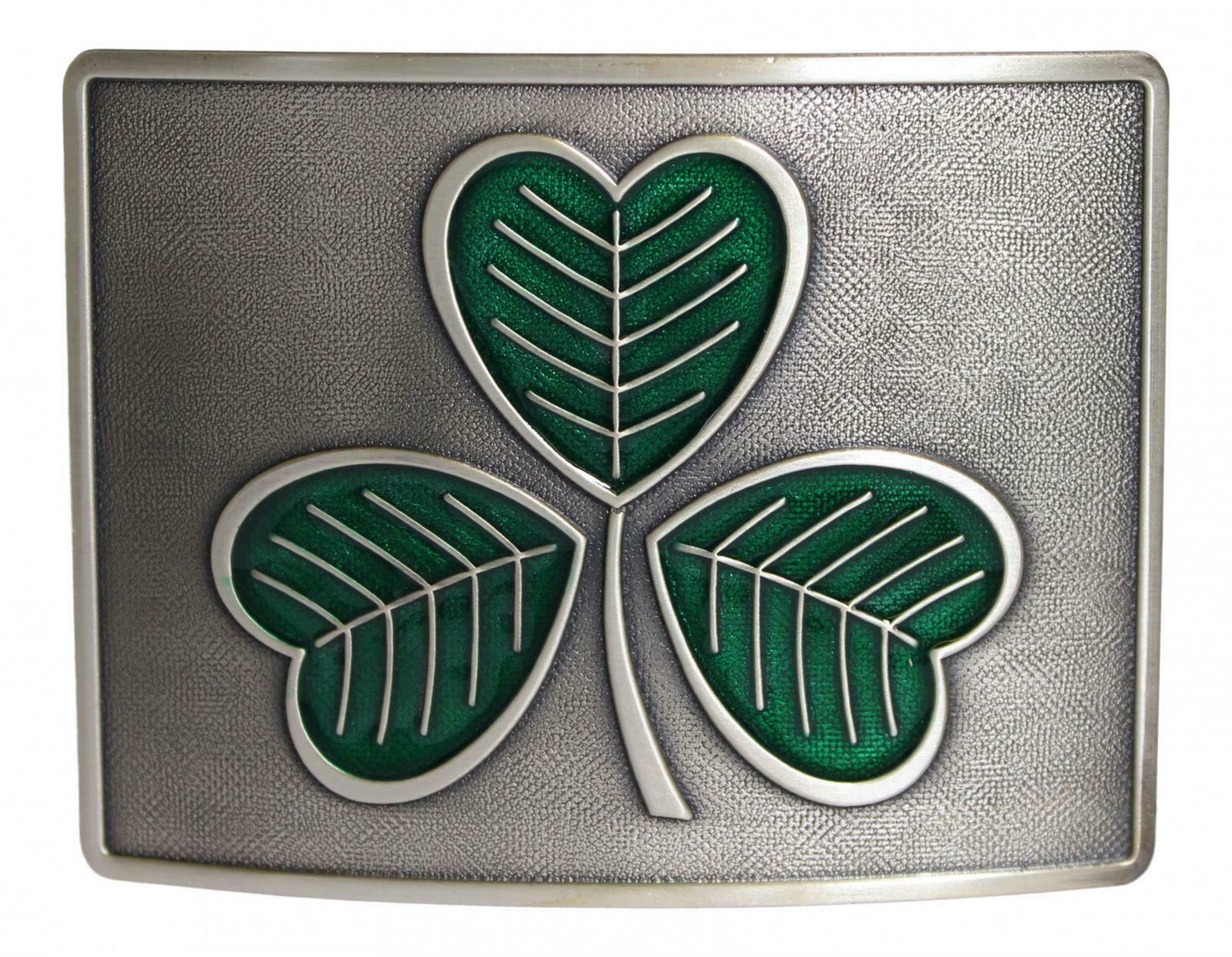 Antique Irish Shamrock Kilt Buckle