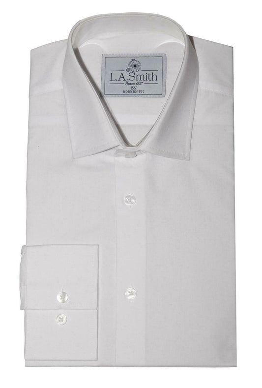 Boys White Formal Dress Shirt