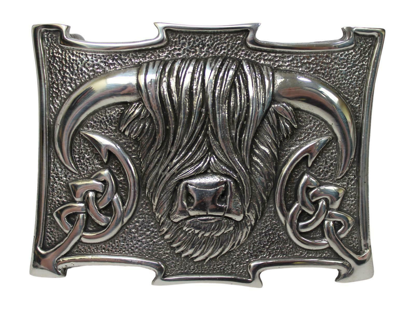 Highland Cow Kilt Buckle