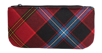 German American Tartan Make Up Pouch