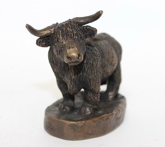 Bronze Highland Cow Calf