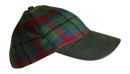 Irish County Tartan Baseball Cap - County Mayo