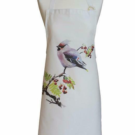 Waxwing Cotton Apron Pinny