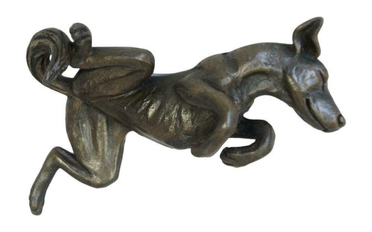 Bronze Dog On Back