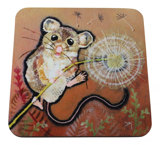 Make A Wish' Mouse Coaster