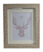 Highland Stag Word Art Picture