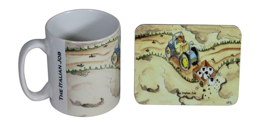 Scottish Movie Mug & Coaster - The Italian Job