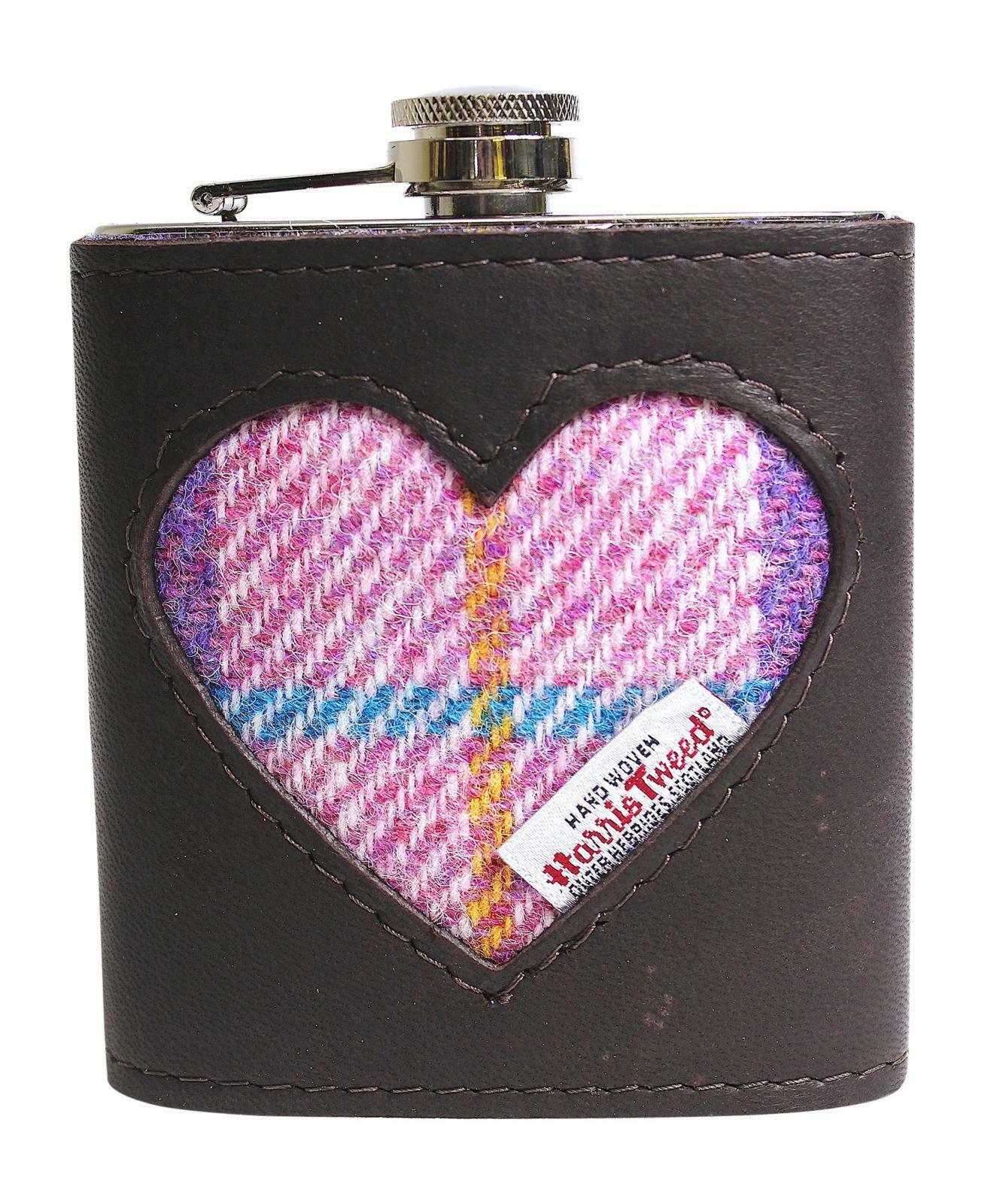 Brown Leather Hip flask