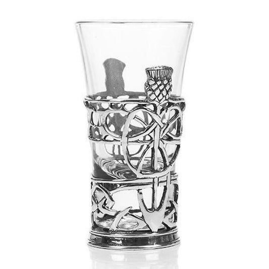 Scottish Thistle Shot Glass