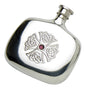 Celtic Cross & Amethyst Stone Hip Flask