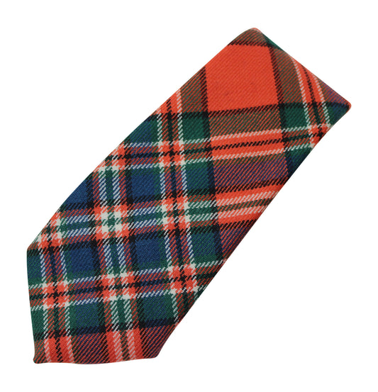 Tartan Neck Tie - MacFarlane Red Ancient