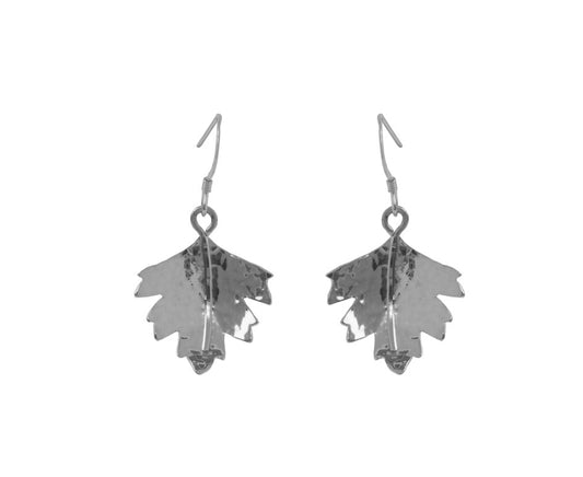 Hawthorn Leaf Earrings