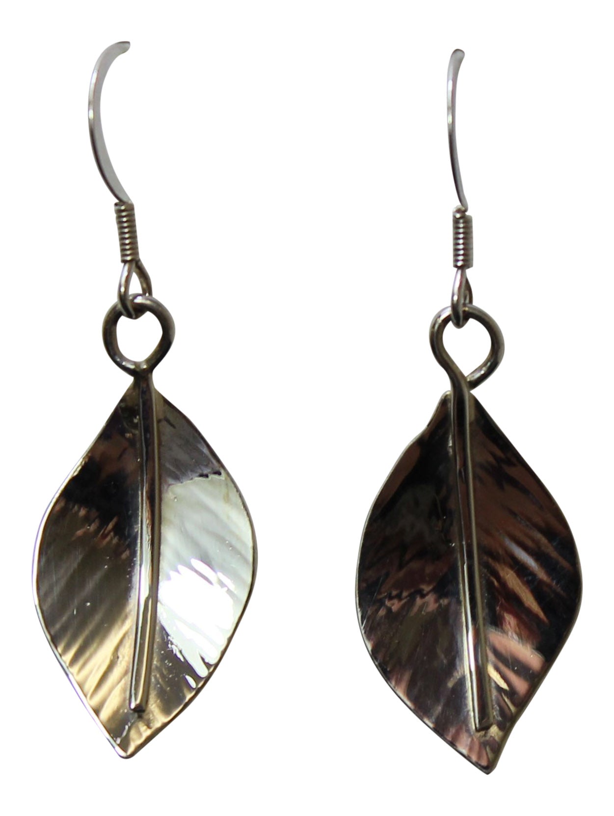 Wild Apple Leaf Earrings