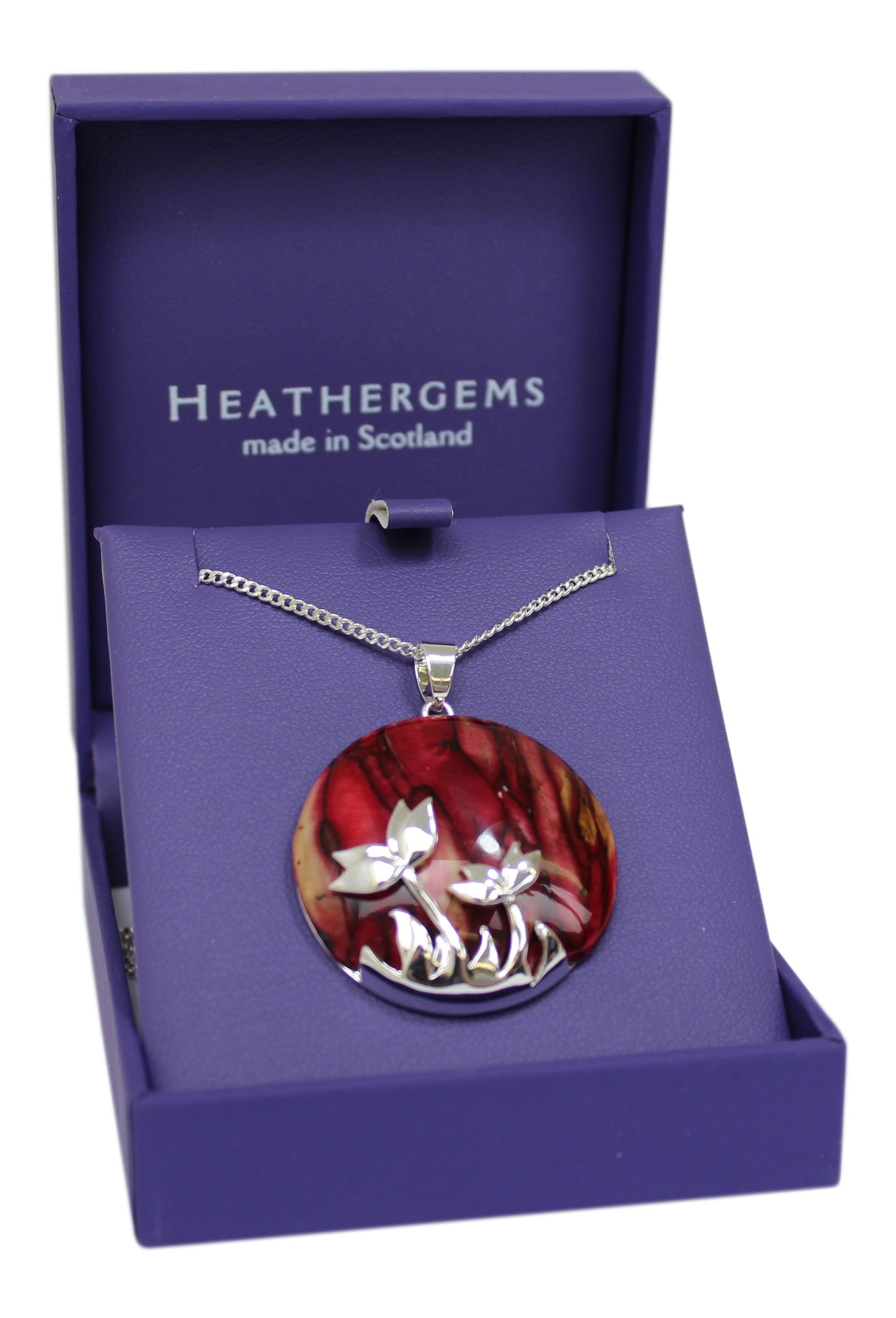 Heathergem Primula Scotica Necklace