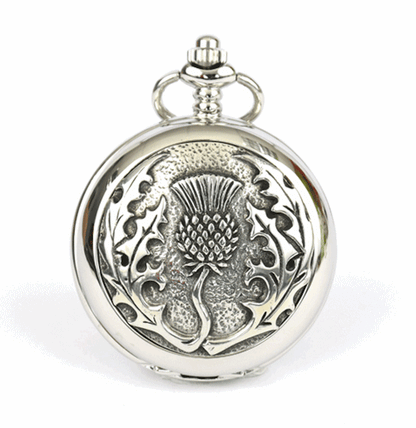 Antique Thistle Mechanical Pocket Watch