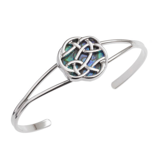 Paua Celtic Knot Bracelet