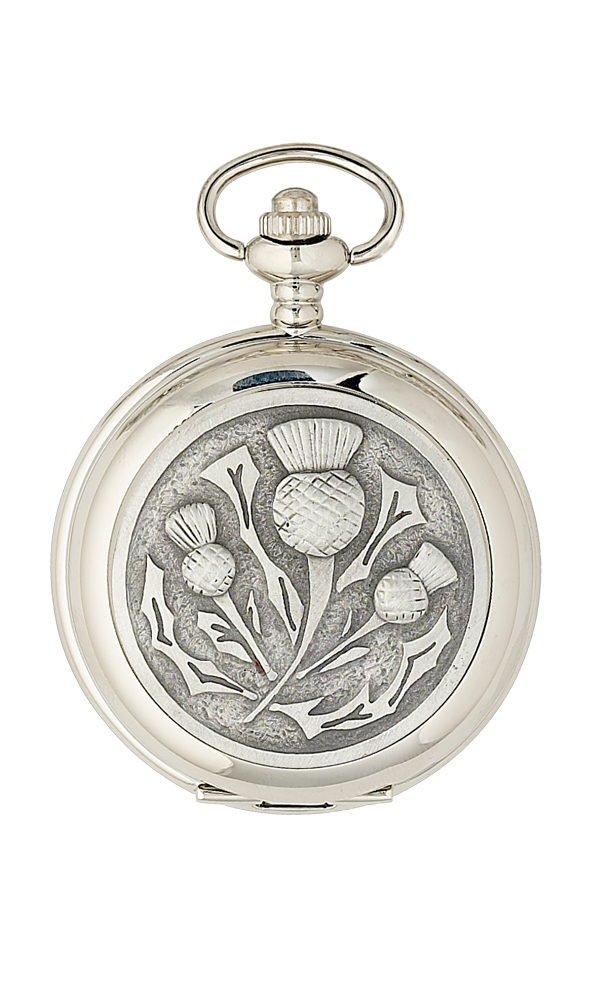 Highland Thistle Quartz Pocket Watch