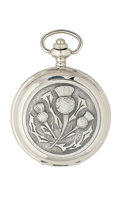 Highland Thistle Quartz Pocket Watch