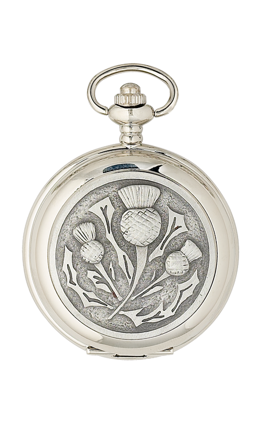 Highland Thistle Quartz Pocket Watch