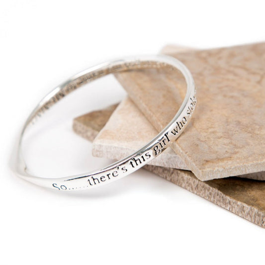 "Mothers Girl Quote" Bracelet