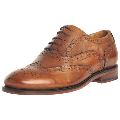 Brown Leather Good Year Welted Day Brogue