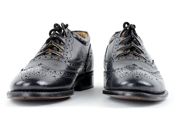 Grained Leather Good Year Welted Ghillie Brogue