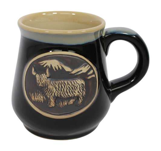 Stoneware Highland Cow Mug