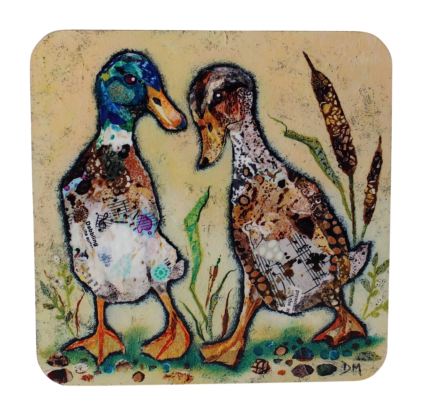 Quackers Over You' Duck Coaster