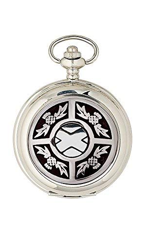 Thistle Saltire Mechanical Pocket Watch