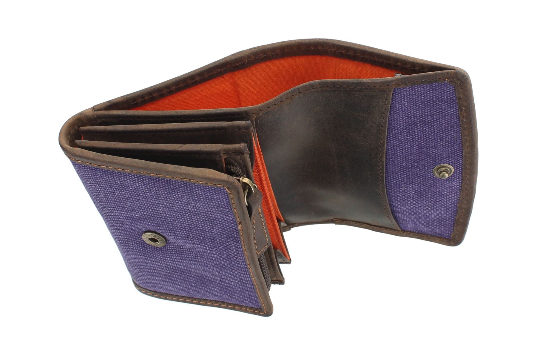 12 Card RFID Protected Leather Purse: J-56 | Ashwood Handbags