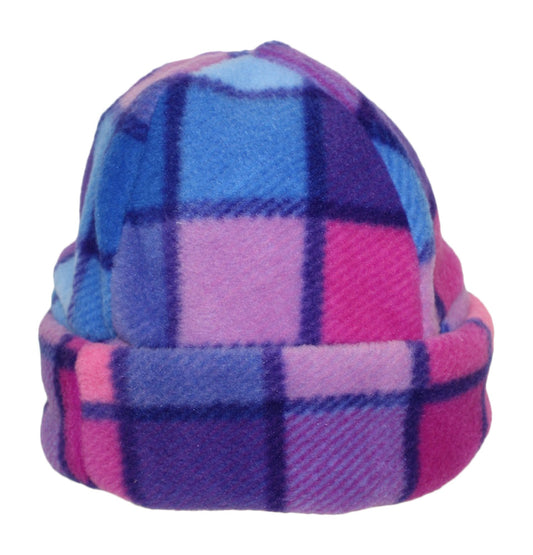 Pink & Purple Fleece Hat