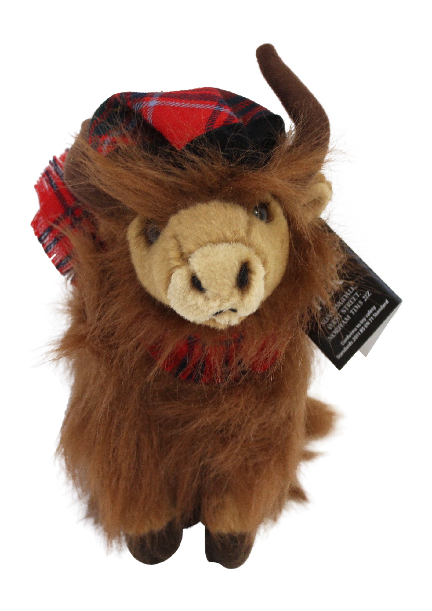 Tartan Highland Cow - Red Grant Modern