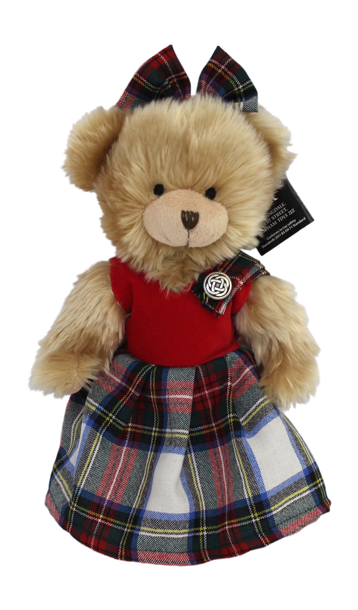 Tartan Dance Bear - Dress Stewart