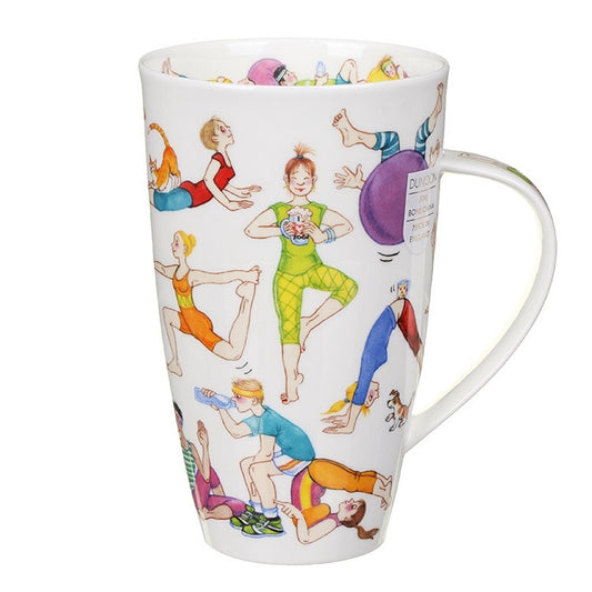 Flexible Friends Yoga China Mug