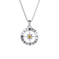 Sterling Silver November Citrine Birthstone Necklace