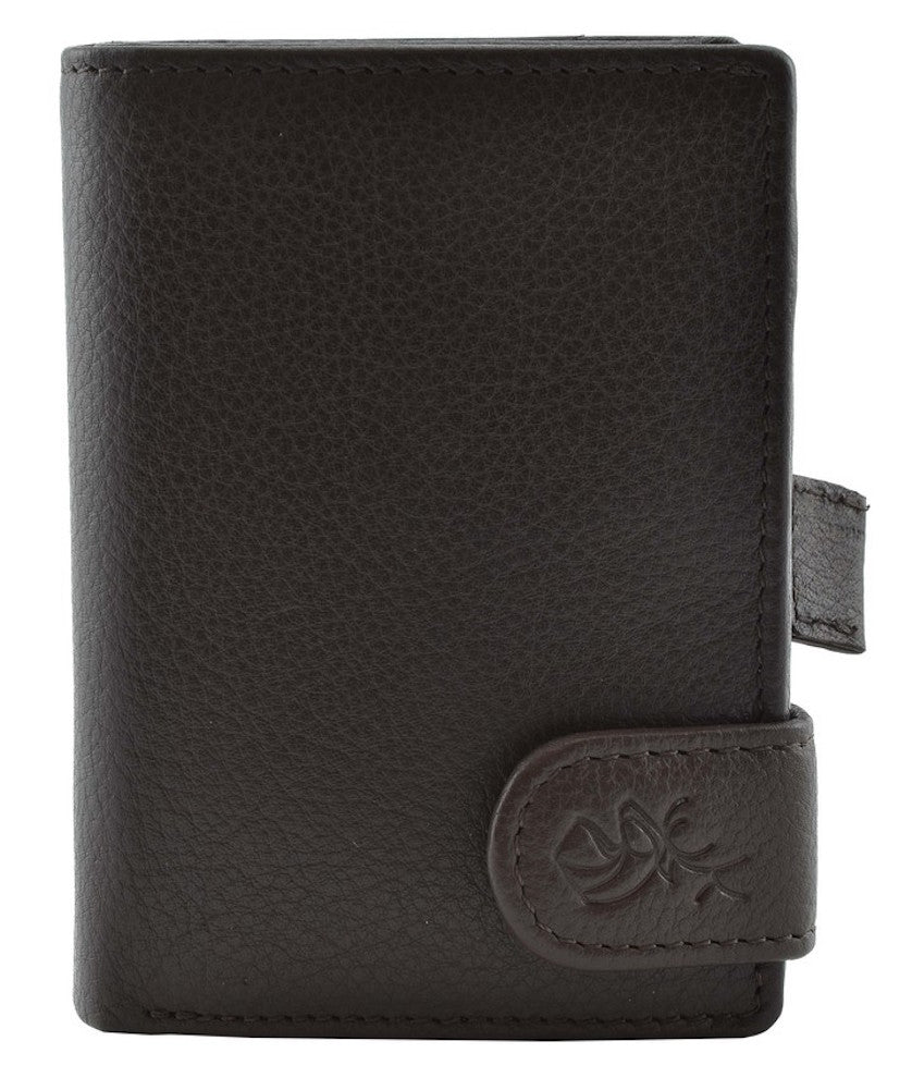 Kalmin Leather Kensington Metal Sleeve Wallet with Note Section RFID